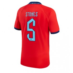 Goedkope Engeland John Stones 5 Uitshirt World Cup 2022